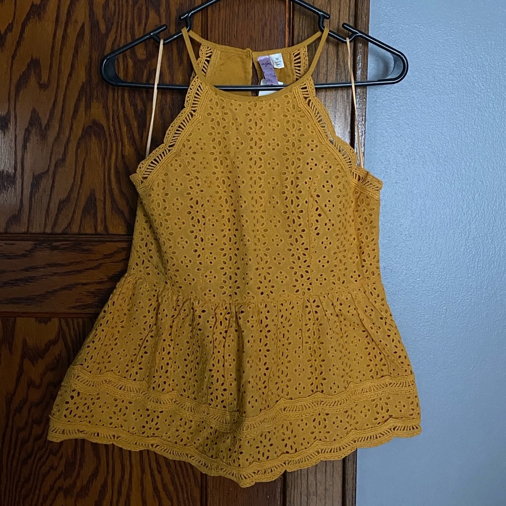 Peplum Tank